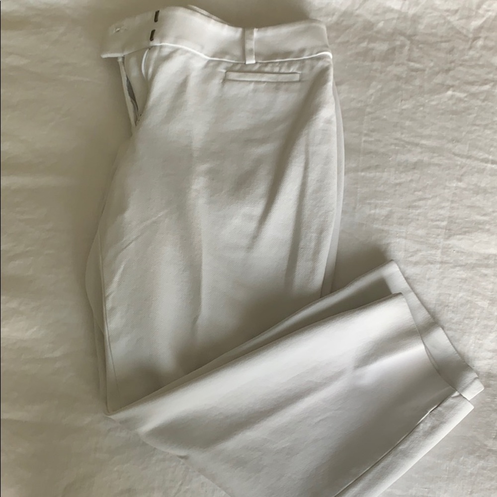 White cropped loft pants - 10p